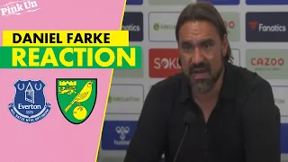 "We will keep going"  I  Daniel Farke post match reaction Everton  I  The Pink Un