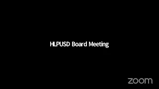 In-Person/Virtual Regular Board Meeting - March 14, 2024