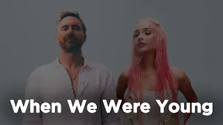 David Guetta & Kim Petras - When We Were Young (1 hour straight)