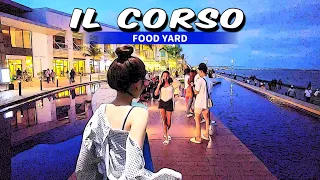 🐵[HD #CEBU 🇵🇭 ] IL CORSO FOOD YARD: A Waterfront Foodie Haven in Cebu | JULY 2023 Walking Tour