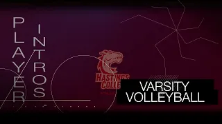 2022 Hastings College: Volleyball Player Intro