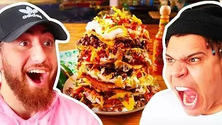Who Can Make The Perfect NACHOS?! *TEAM ALBOE FOOD COOK OFF CHALLENGE*
