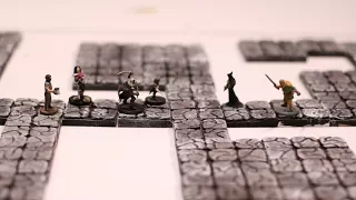 Behind The Scenes - Painting Dungeon Tiles part 2 - D&D, terrain