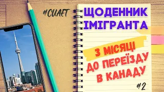 Три місяці до переїзду в Канаду. Щоденник імігранта. План дій.