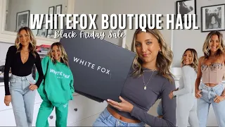 WHITEFOX BOUTIQUE TRY ON HAUL || college clothes, going out tops, loungewear & HUGE 30% OFF SALE