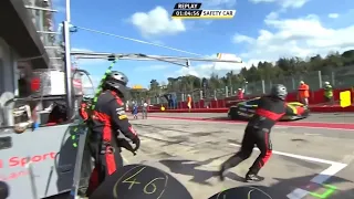 Rossi Misses His Pit Box | GT World Challenge Imola 2022