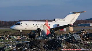 Переговоры и реконструкция авиакатастрофы Ан 24 в Донецке. Неподготовленный экипаж и их ошибки.