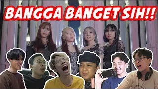 K-Pop Content Creators react to Pink Panda How You Like That Cover