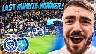 PORTSMOUTH vs WYCOMBE | 2-1 | INCREDIBLE SCENES AT FRATTON AS POMPEY WIN IT IN THE 98TH MINUTE!!!