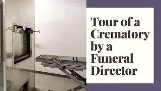 Tour of a crematory by a funeral director