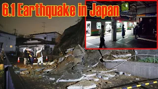 TOKYO has been rocked by a 6.1 magnitude earthquake causing buildings to sway.