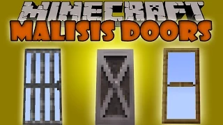 MALISIS DOORS MOD - Casas Invicibles, Puertas con efectos - Minecraft 1.6.4,1.7.2 y 1.7.10 ESPAÑOL