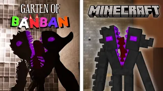 Rehice el Tráiler de GARTEN OF BANBAN 7 en Minecraft