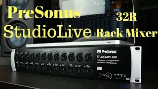 PreSonus StudioLive 32R Rack Mixer - Built-in Effects & More!