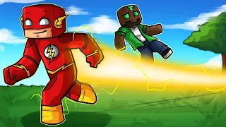 MINECRAFT pero SOMOS FLASH con SUPER VELOCIDAD! ⚡😱 MINECRAFT ALEATORIO