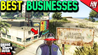 Top 10 BEST BUSINESSES In GTA Online (2024)