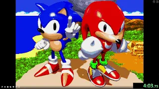 Sonic 4 In 1 Speedrun
