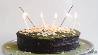 Vegan Matcha Birthday Cake