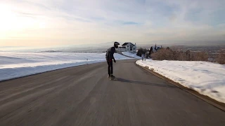 Eli Quack - Winter Raw Run - Longboarding ⭐