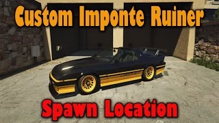 GTA 5 Online Custom Car Imponte Ruiner Spawn Location