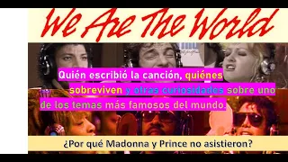 We Are the World. ¿Qué fue de ellos? Canción explicada con nombres, edades  y causas de muerte 2022