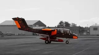 The North American Rockwell OV-10 Bronco@Blackpool Airport 15/9/17