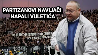 Navijači Partizana Nasrnuli na Vladimira Vuletića Ispred Stadiona!