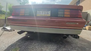 1987 Iroc-Z 1.52 vs. 1.6 rockers on intake with a .450 lift 204/214 cam