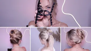 CLAW CLIP EVERYDAY HAIRSTYLES INSPIRATION FOR LONG HAIR