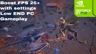 Pathfinder Wrath of the Righteous | Low end PC gameplay | Settings to Boost FPS | NVIDIA GT 710