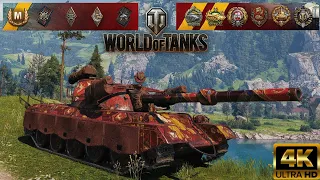 122 TM - Lakeville map - 9 kills - 5,3k damage World of Tanks replay 4K