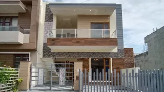 140 gaj double storey 25*50 house for sale luxury interior design in Mohali Sunny enclave sector 125