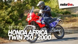 TEST RETRO | HONDA AFRICA TWIN 750 - 2000