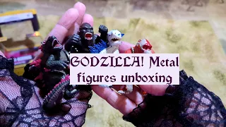 GODZILLA! Metal Figures unboxing