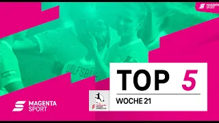 Top5 - Woche 21 | FLYERALARM Frauen-Bundesliga | MAGENTA SPORT