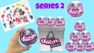 Zuru 5 Surprise Unicorn Squad Series 2 Unboxing All New With Glitter Hair