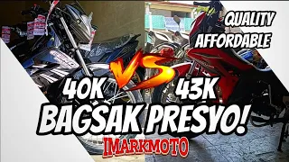 BAGSAK PRESYO🔥Affordable / Fuel Efficient | New EuroMotor Sport E110 vs Microbike EXU 110 #iMarkMoto