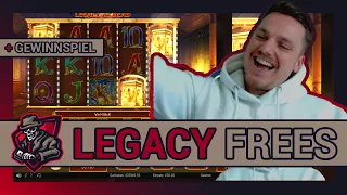 LEGACY OF DEAD 🤠 | 50€ Frees geht! 🫣 | Gewinnspiel & Freegames High Stakes 🎰 | Casino Highlights