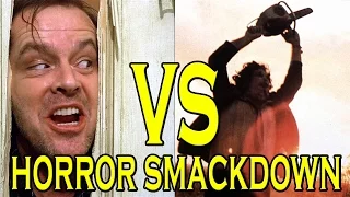 The Shining vs Texas Chainsaw Massacre - Horror Smackdown Round 1