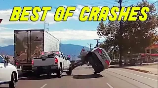 BEST OF Accidents, Hit And Run, Road Rage, Bad Drivers, Brake Check, Instant Karma | USA CANADA 2023