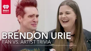 Brendon Urie Challenges Super Fan In Trivia About Himself | Fan Vs. Artist Trivia