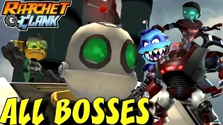 Ratchet and Clank 2: Going Commando - All Bosses (1080p/60fps)