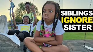 Big Siblings IGNORE Little Sister, They Instantly Regret It