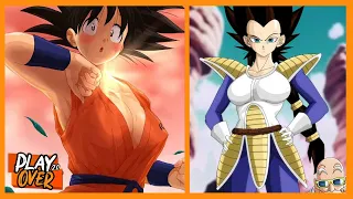 Así serian las versiones FEMENINAS de los personajes en Dragon Ball