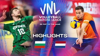 🇧🇬 BUL vs. 🇳🇱 NED - Highlights | Week 1 | Men's VNL 2024