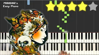 DJ Okawari - Flower Dance 《Piano Tutorial》 ★★★★☆