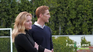 Tour Jessica Capshaw and Christopher Gavigan’s New Backyard by ForeverLawn