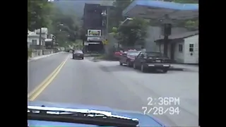 Drive Through Welch, WV In 1994
