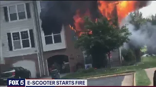 Electric scooter battery caused house fire in Virginia, Fire Marshal says | FOX 5 DC