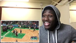 KYRIE IS THE GOAT!! Boston Vs Raptors | BLAQ REACTION |